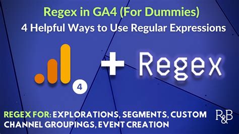 Regex in Google Analytics 4 (Regular Expressions)